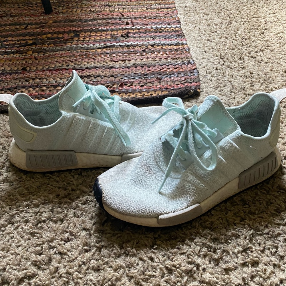 Mint adidas nmds women size 10